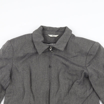 Klass Womens Grey   Jacket  Size 14