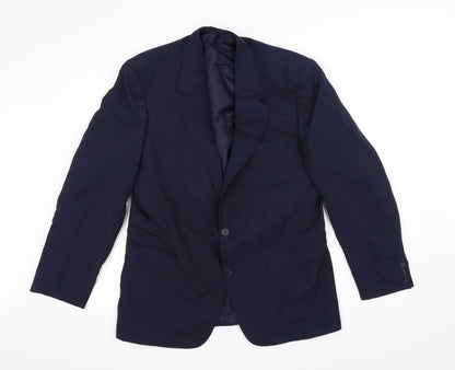 Mens UK Size 42 Preworn Regular Blue Suit Jacket