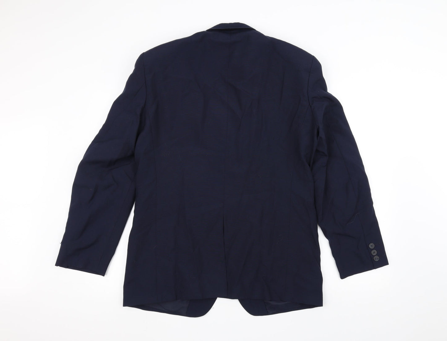 Mens UK Size 42 Preworn Regular Blue Suit Jacket