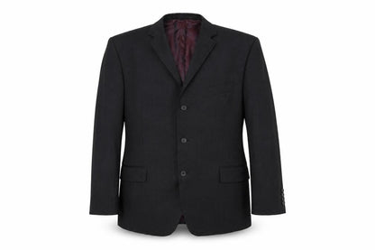 Mens UK Size 40 Angelico Regular Black Suit Jacket