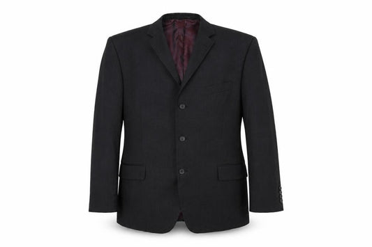 Mens UK Size 40 Angelico Regular Black Suit Jacket