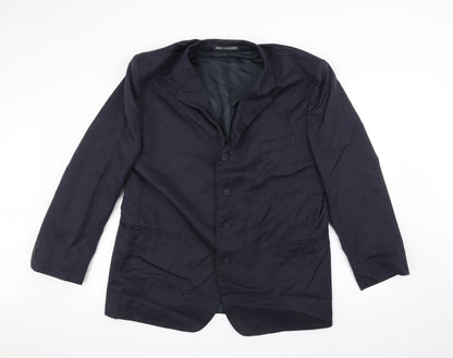 Mens UK Size 42 Preworn Regular Blue Suit Jacket