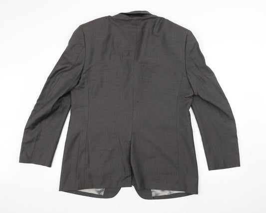 Mens UK Size 42 Marks and Spencer Regular Grey Suit Jacket