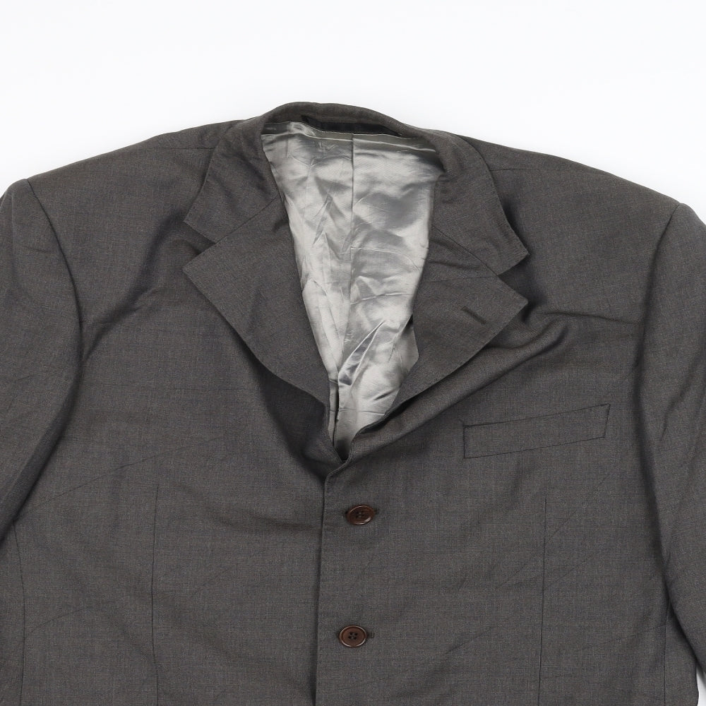 Mens UK Size 42 Marks and Spencer Regular Grey Suit Jacket