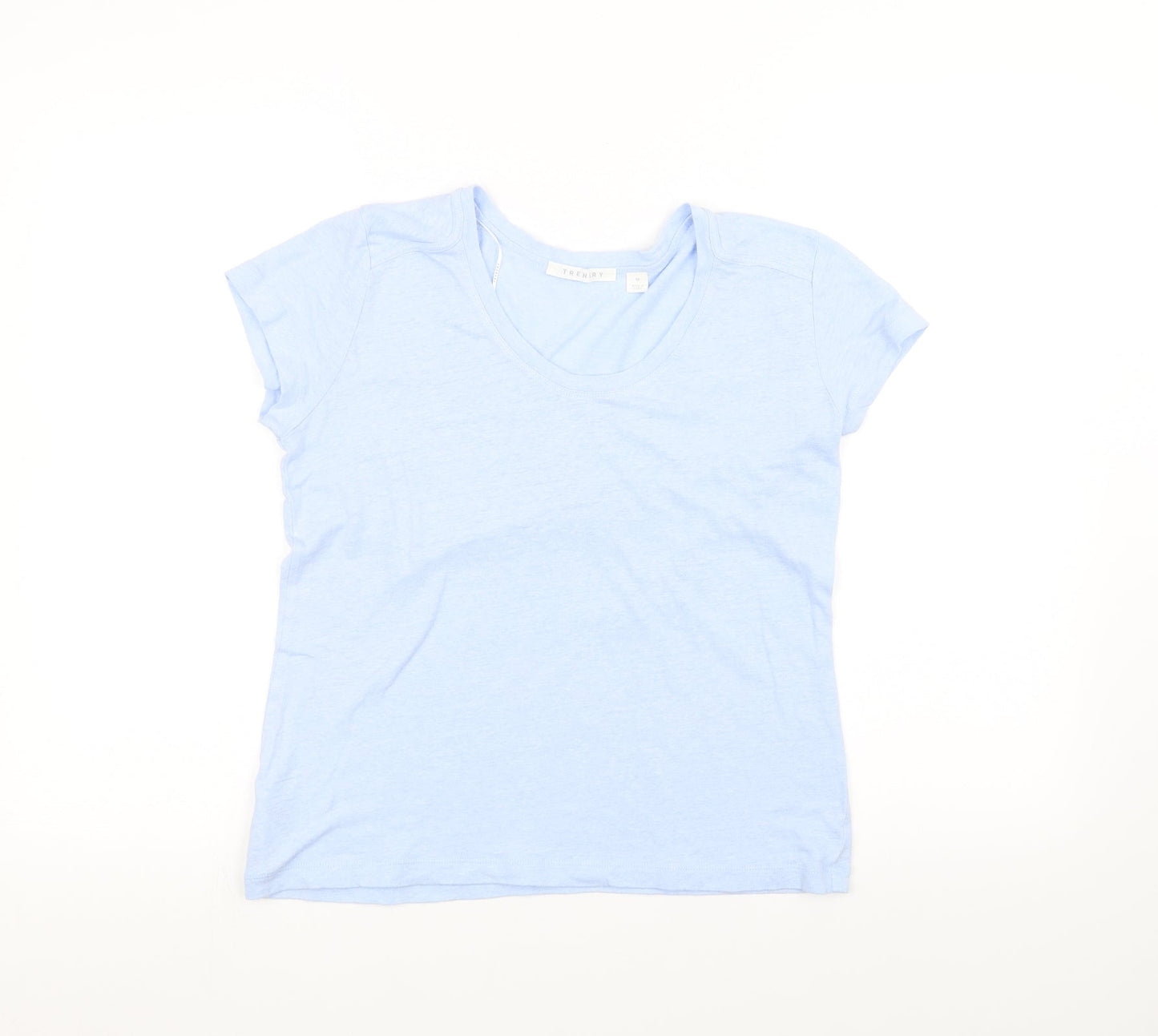 Trenery Womens Blue   Basic T-Shirt Size M