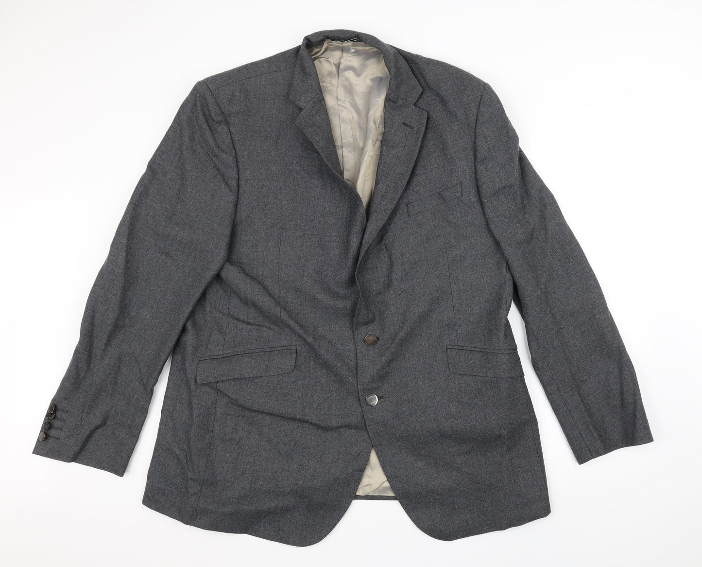 Marks and Spencer Mens Grey   Jacket Suit Jacket Size 46