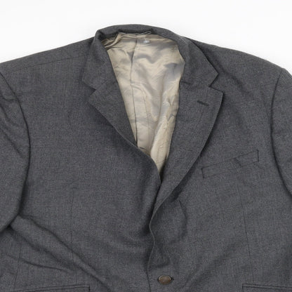 Marks and Spencer Mens Grey   Jacket Suit Jacket Size 46
