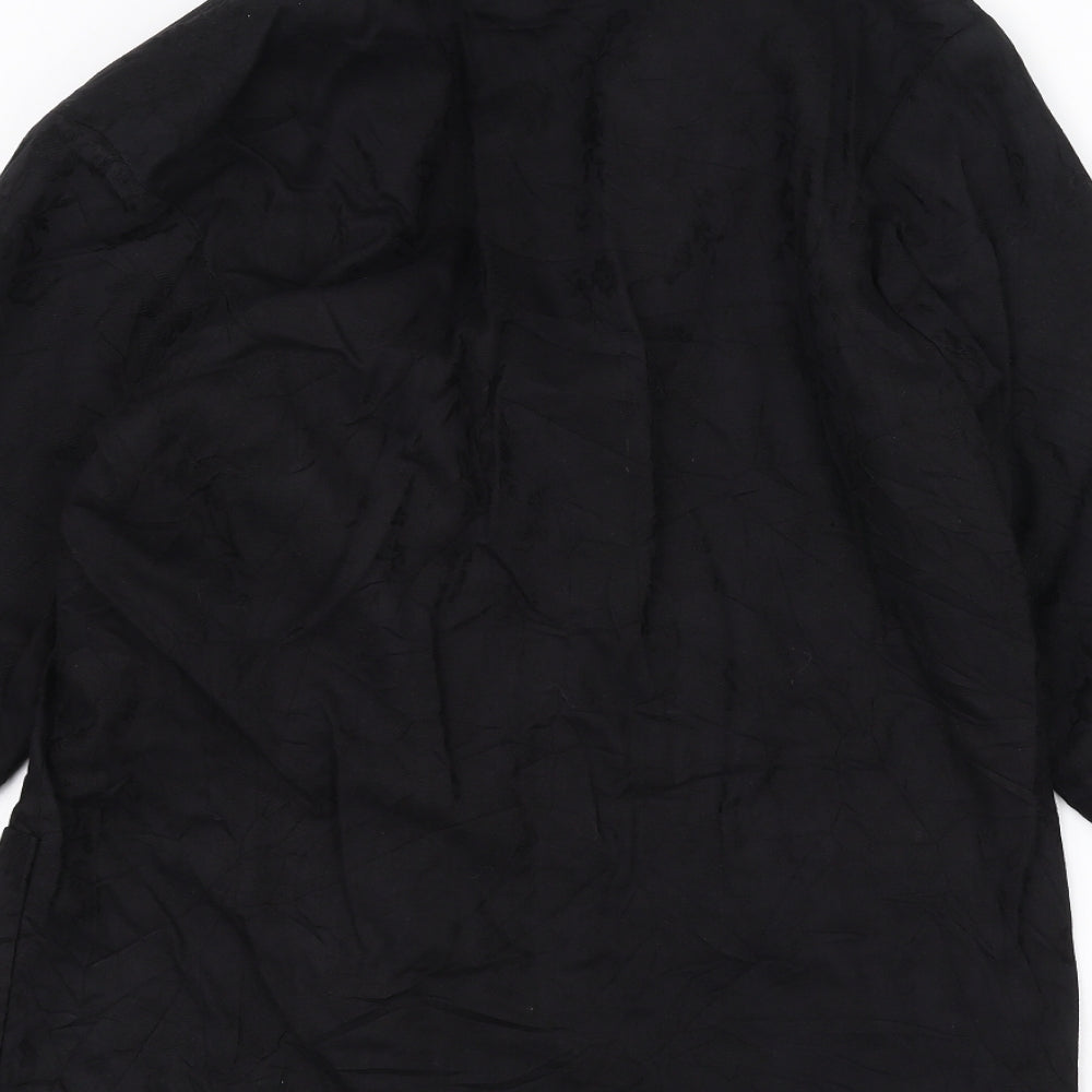 Womens UK Size 14 Expressions Black Jacket