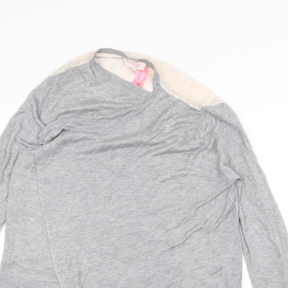 Gharani Strok Womens Grey   Cardigan Jumper Size L