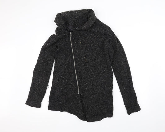 Womens UK Size S H&M Black Jacket