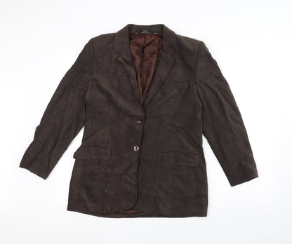Womens UK Size 12 Marks and Spencer Brown Jacket
