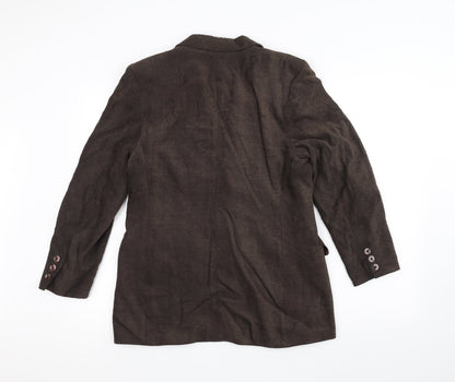 Womens UK Size 12 Marks and Spencer Brown Jacket