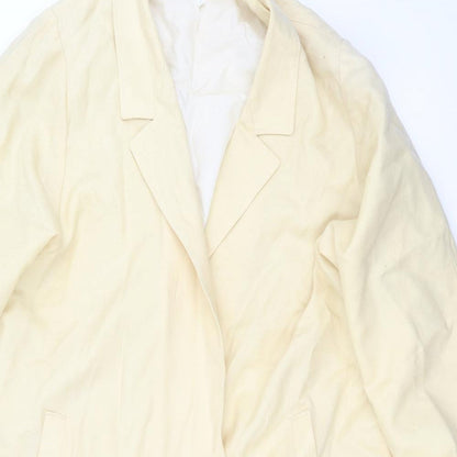 Womens UK Size 16 DEBINHAMS Yellow Jacket