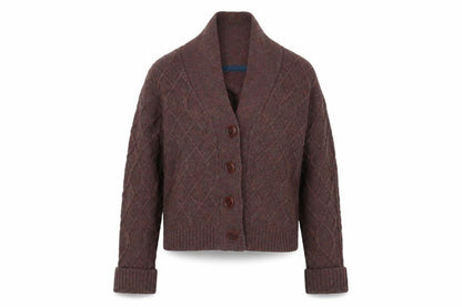 Womens UK Size 12 Preworn Brown Jacket