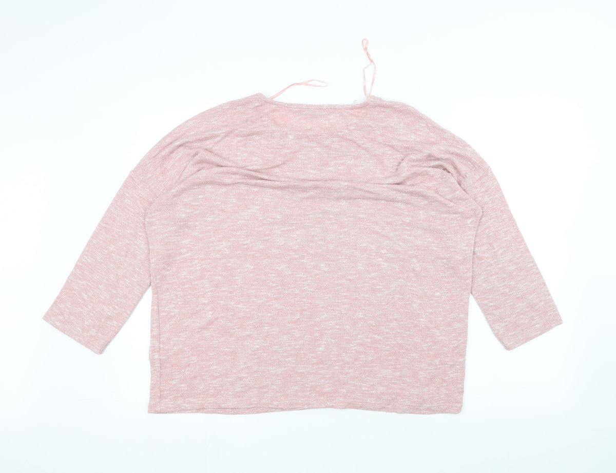 Tu Womens Pink   Pullover Jumper Size 16
