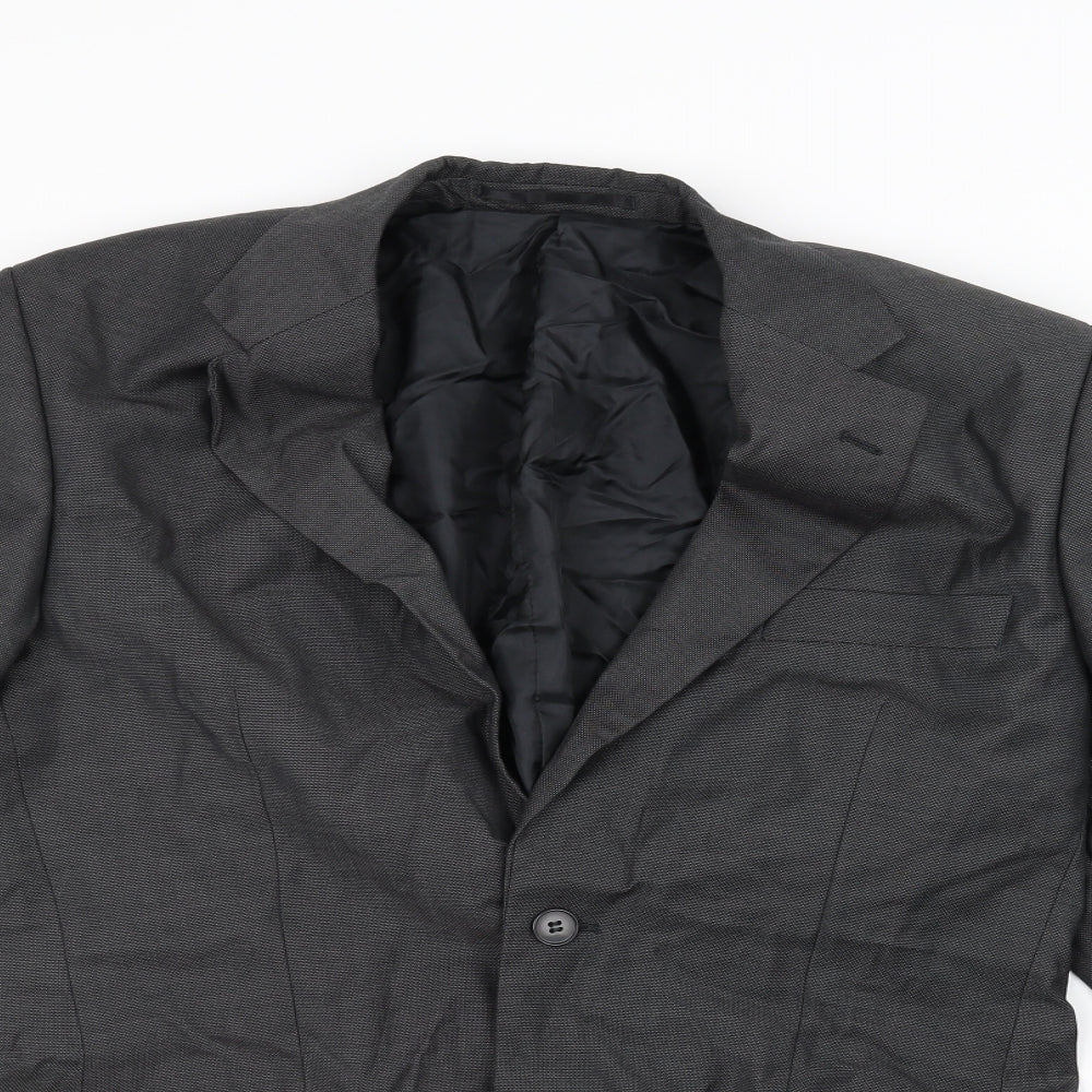 Mens UK Size 38 Scott & Taylor Regular Grey Suit Jacket