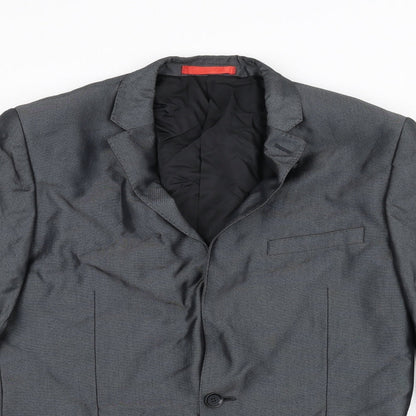 Mens UK Size 34 Ventuno 21 Regular Grey Suit Jacket