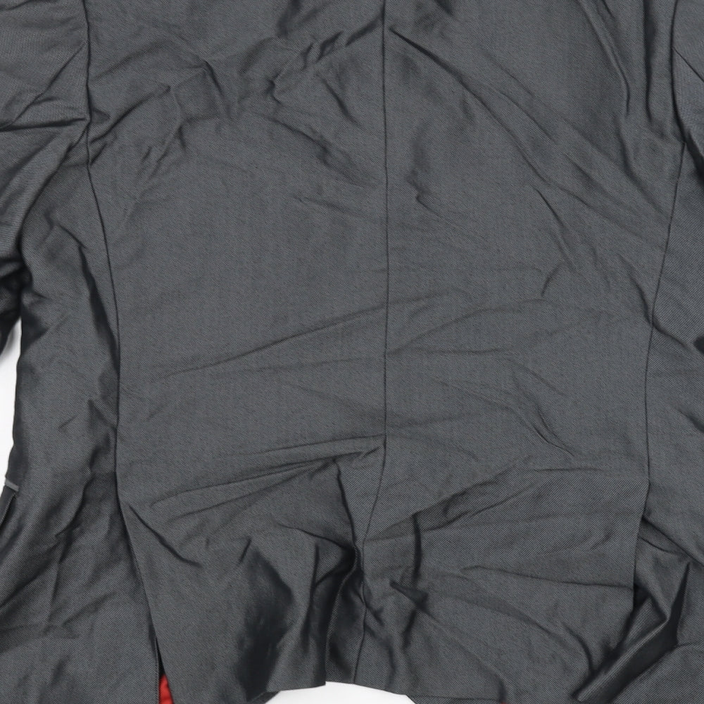 Mens UK Size 34 Ventuno 21 Regular Grey Suit Jacket