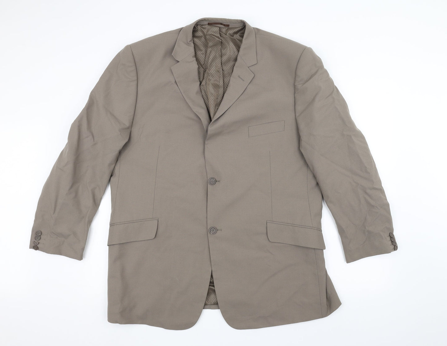 Mens UK Size 46 Taylor & Wright Regular Brown Suit Jacket