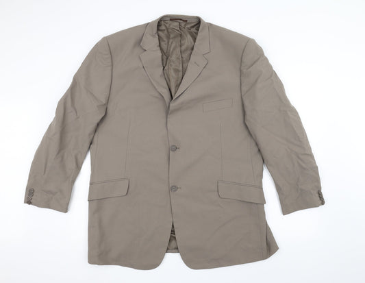 Mens UK Size 46 Taylor & Wright Regular Brown Suit Jacket