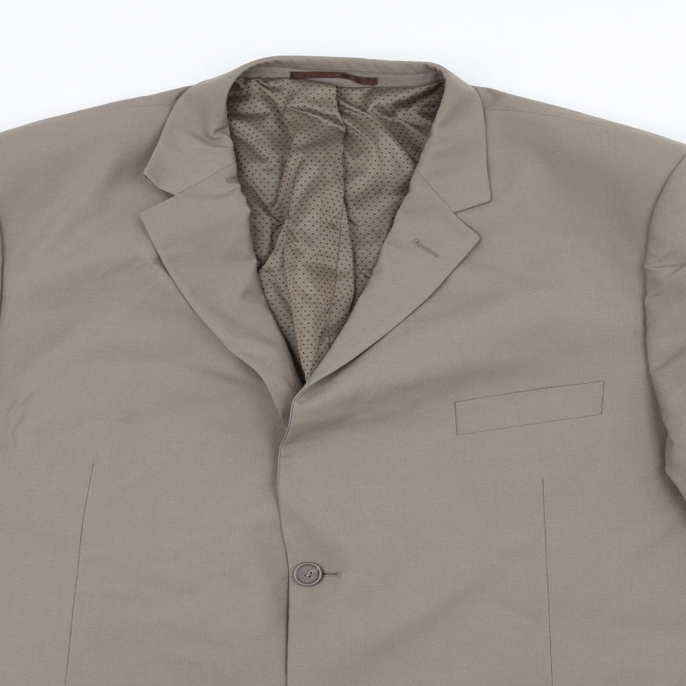 Mens UK Size 46 Taylor & Wright Regular Brown Suit Jacket