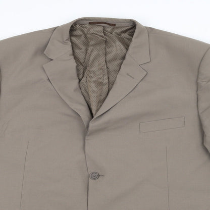 Mens UK Size 46 Taylor & Wright Regular Brown Suit Jacket