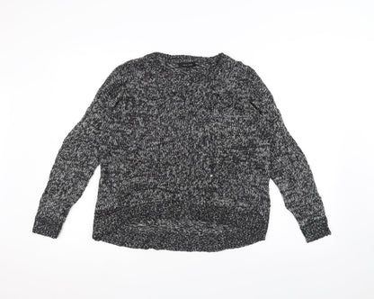 New Look Womens Black  Knit Pullover Jumper Size S