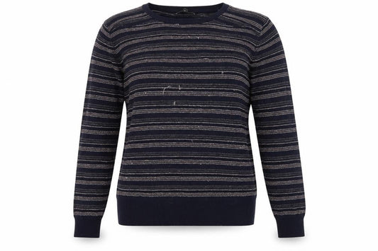 NEXT Womens Blue Striped  Pullover Jumper Size 12