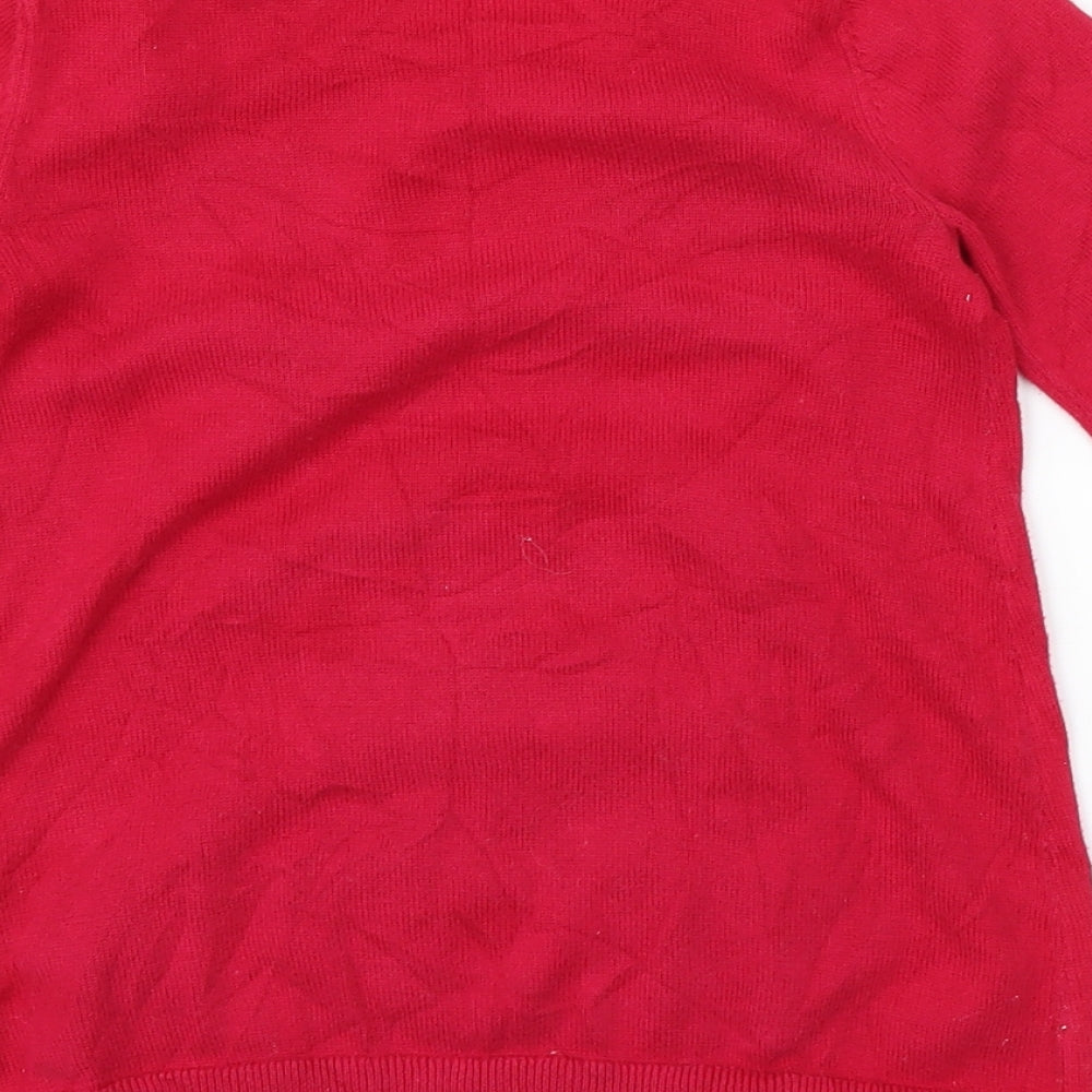 Blue Zoo Baby Red   Pullover Jumper Size 18-24 Months