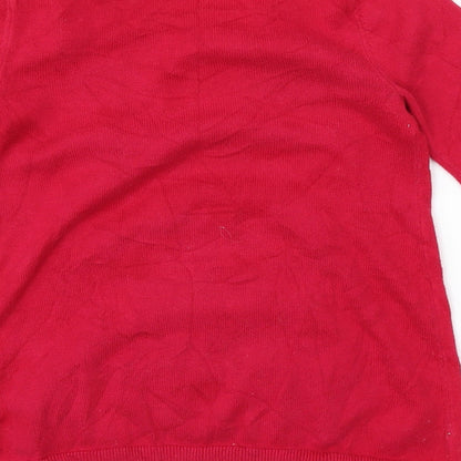 Blue Zoo Baby Red   Pullover Jumper Size 18-24 Months