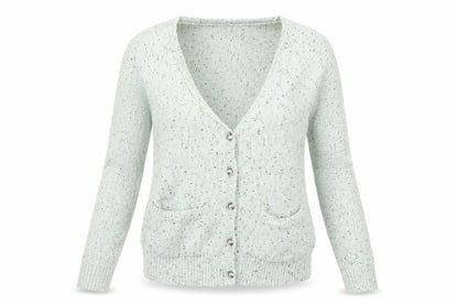 H&M Womens Green   Cardigan Jumper Size 4