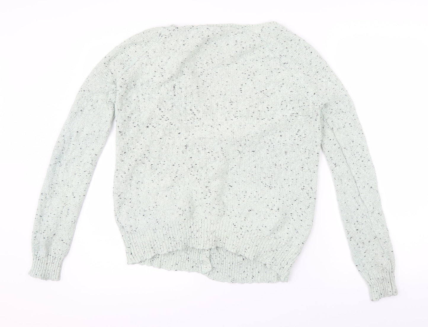 H&M Womens Green   Cardigan Jumper Size 4