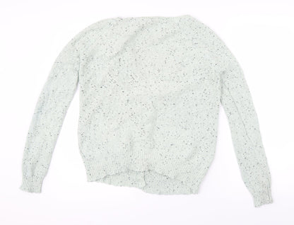 H&M Womens Green   Cardigan Jumper Size 4