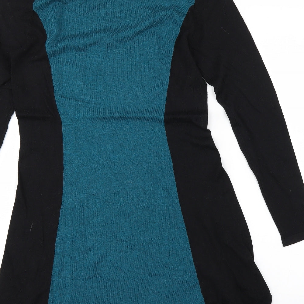 F&F Womens Green   Shirt Dress  Size 8