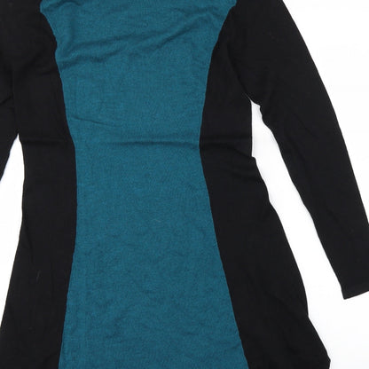 F&F Womens Green   Shirt Dress  Size 8