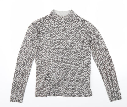 Atmosphere Womens Multicoloured Animal Print  Pullover Jumper Size 6