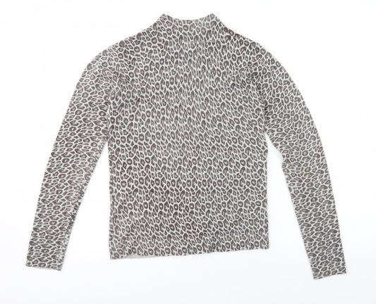 Atmosphere Womens Multicoloured Animal Print  Pullover Jumper Size 6