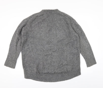 Zara Womens Grey   Pullover Jumper Size S