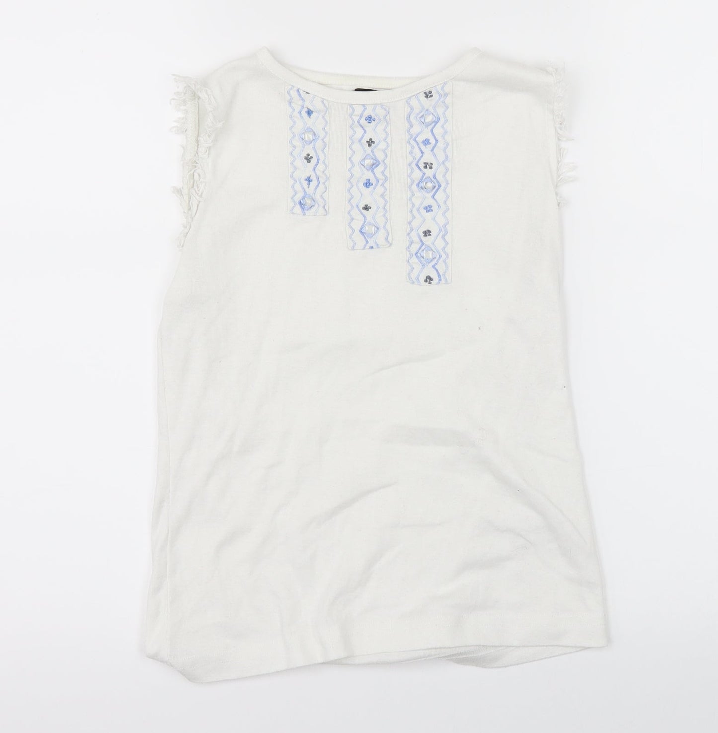 AD CS2 Womens White   Basic Tank Size S