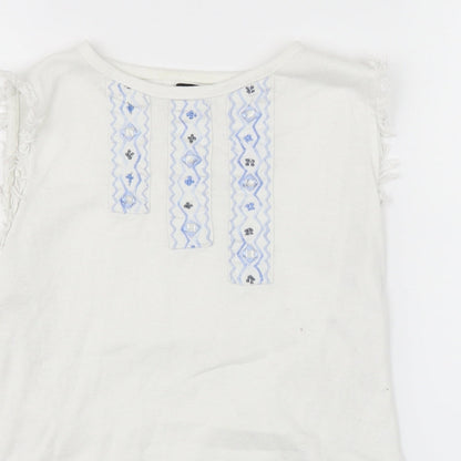 AD CS2 Womens White   Basic Tank Size S