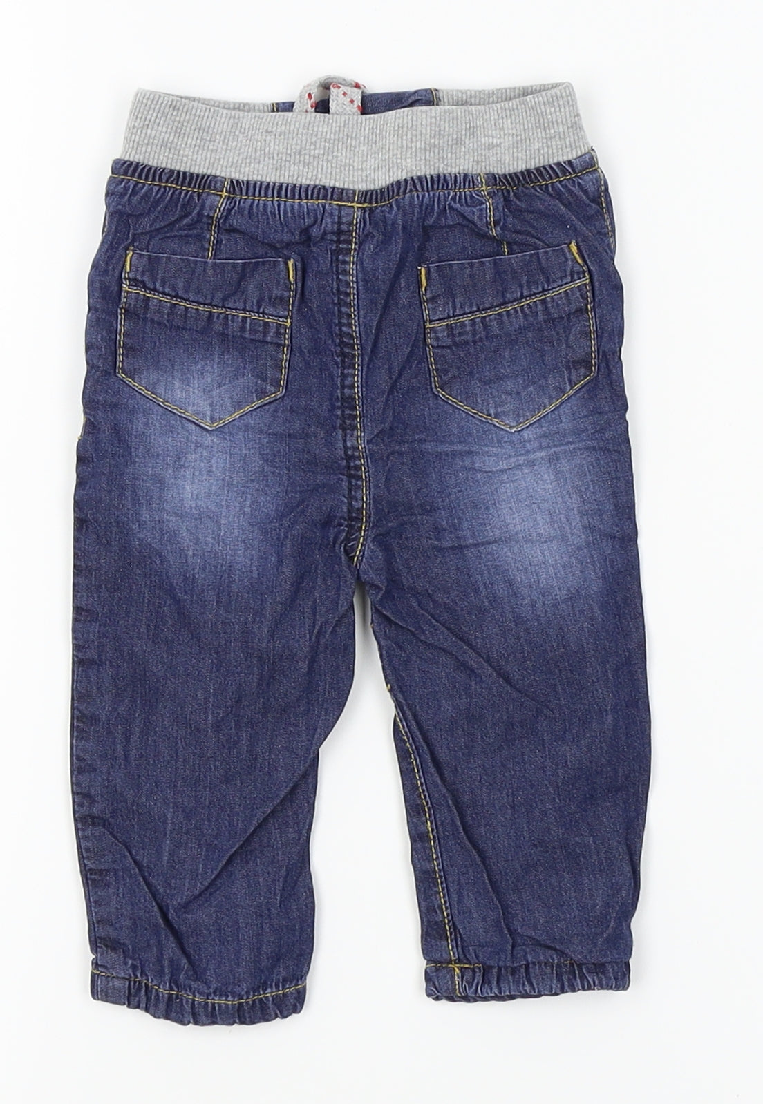 Earlydays Baby Blue  Denim Sweatpants Jeans Size 3-6 Months