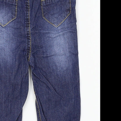 Earlydays Baby Blue  Denim Sweatpants Jeans Size 3-6 Months