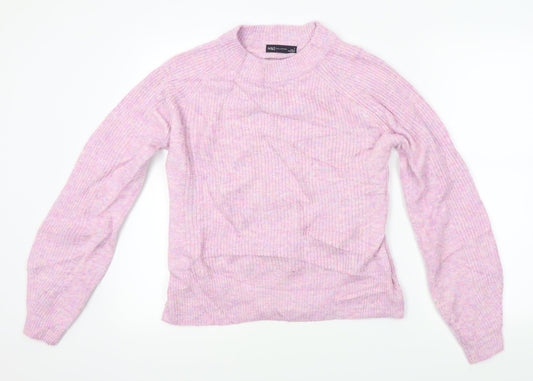 Marks & Spencer Womens Pink  Knit Pullover Jumper Size S