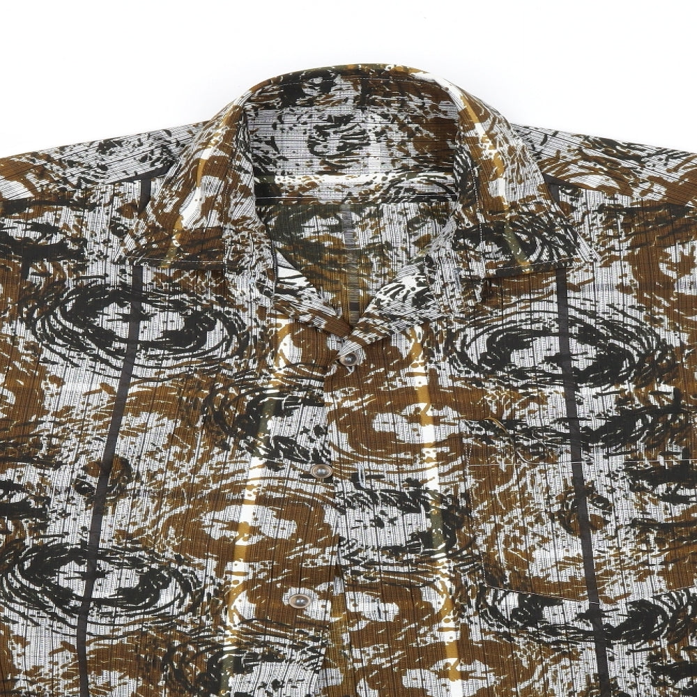 Womens UK Size  Preworn Multicoloured Basic Button-Up
