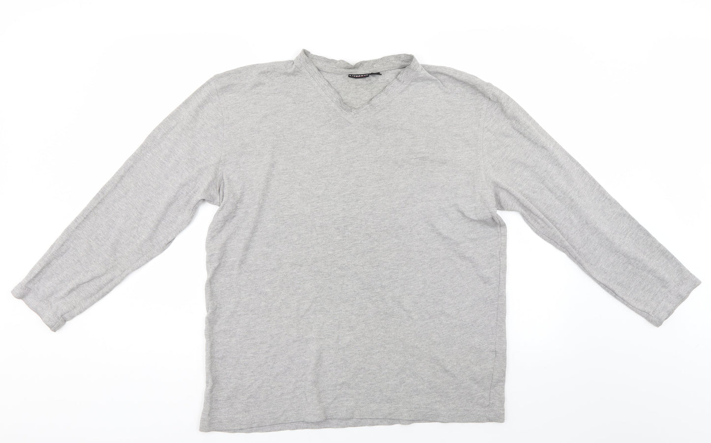 Mens UK Size  Livergy Grey Pullover Sweatshirt