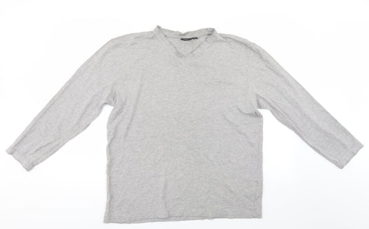 Mens UK Size  Livergy Grey Pullover Sweatshirt