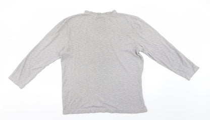 Mens UK Size  Livergy Grey Pullover Sweatshirt