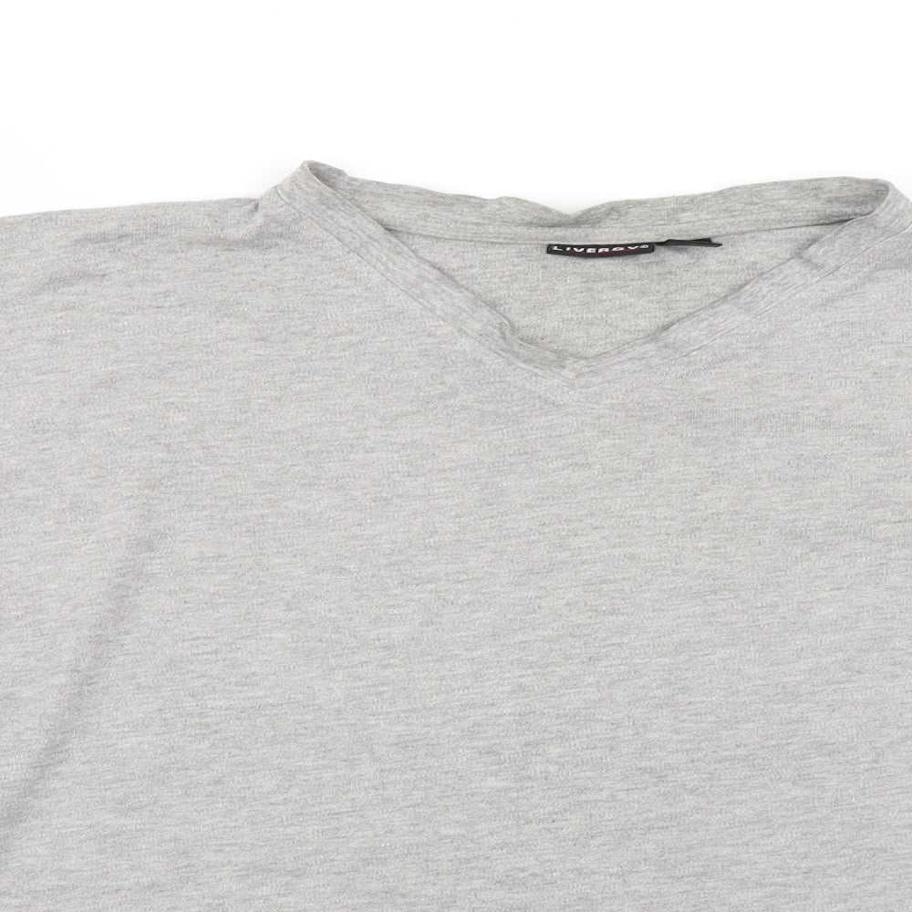 Mens UK Size  Livergy Grey Pullover Sweatshirt
