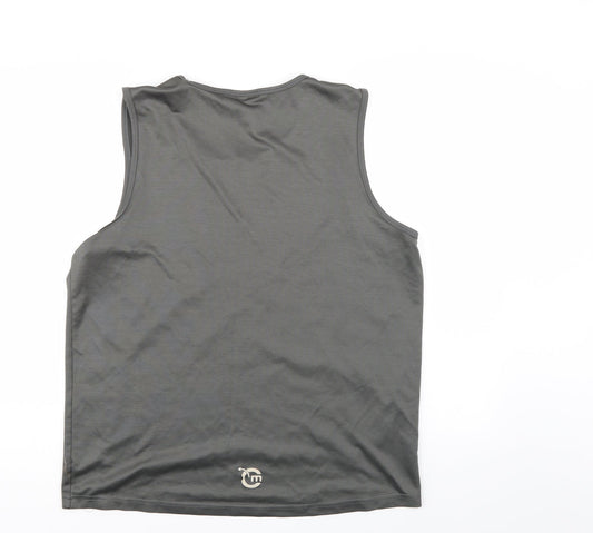 Movement Session Mens Grey   Basic T-Shirt