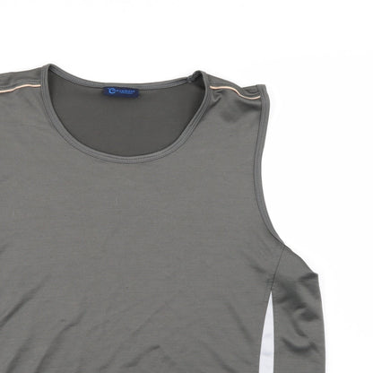 Movement Session Mens Grey   Basic T-Shirt